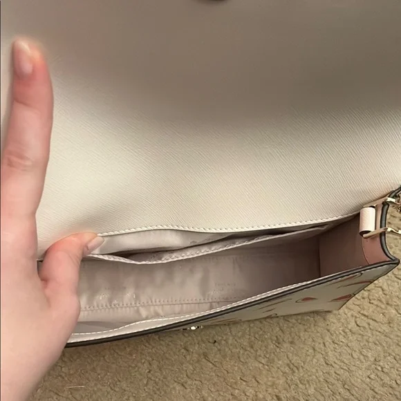 NWOT Kate Spade White Watermelon Crossbody Bag and Matching Wallet - Picture 2 of 4